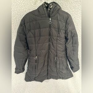 Women's Black Puffer Jacket